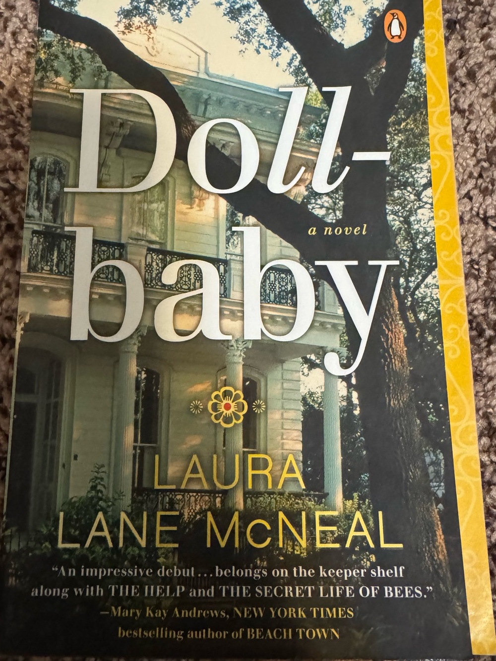 Dollbaby by Laura L. McNeal - Green and Yellow Cover